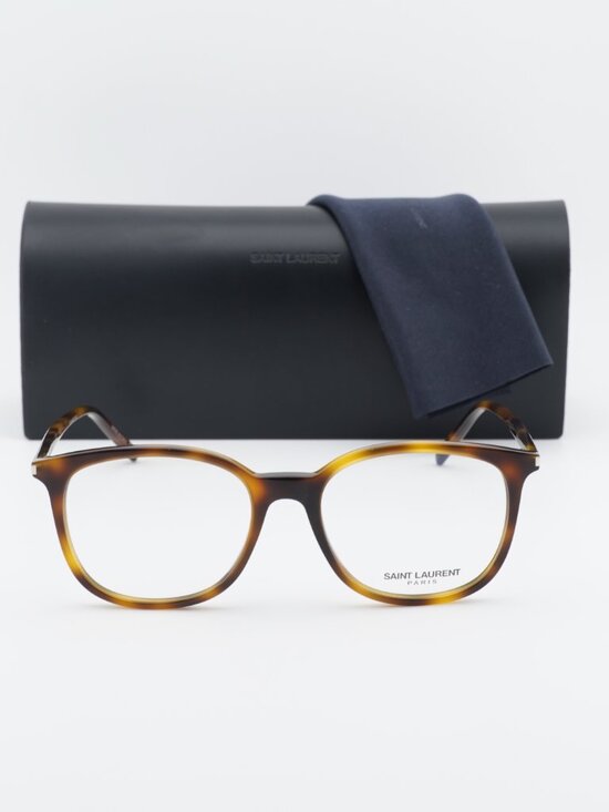 Saint Laurent SL307 003 Square Eyeglasses – Havana 52mm main image 5